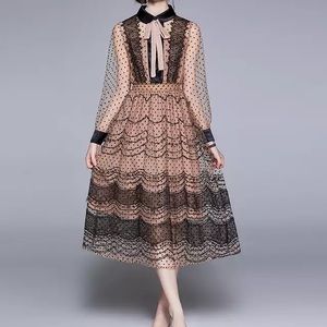 Formal tea length gown